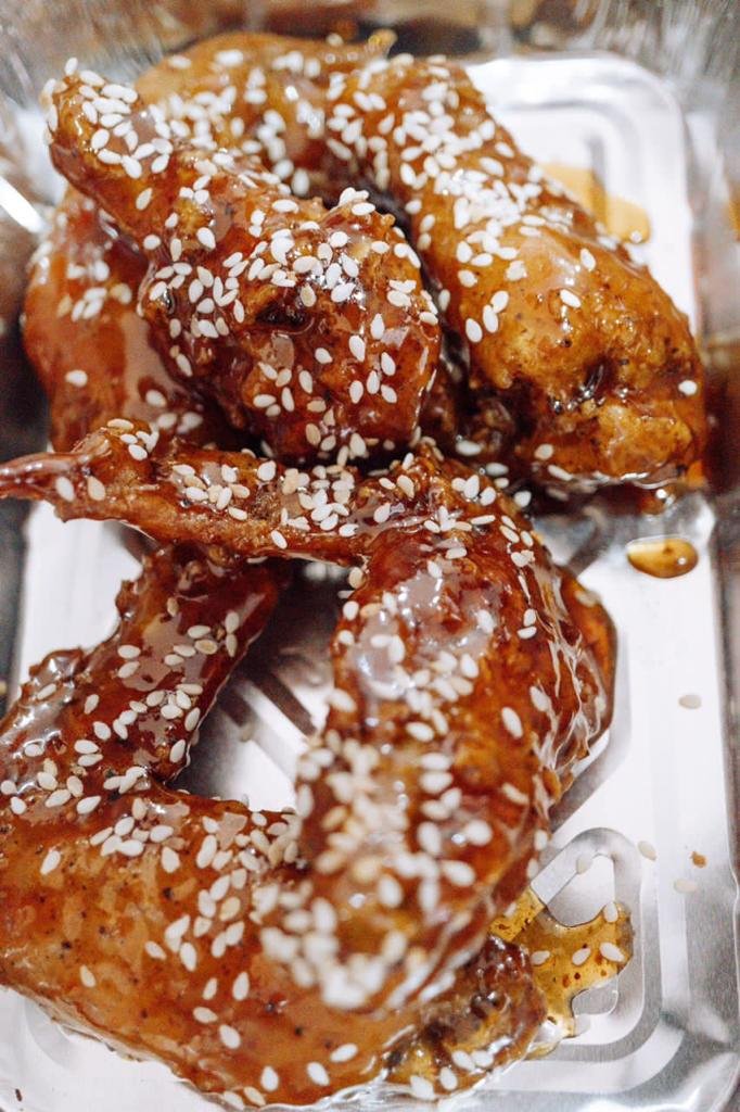 BBQ (Honey) wings (10 pcs)