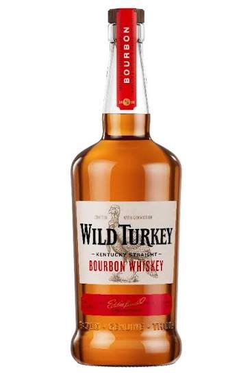 Wild turkey bourbon whisky