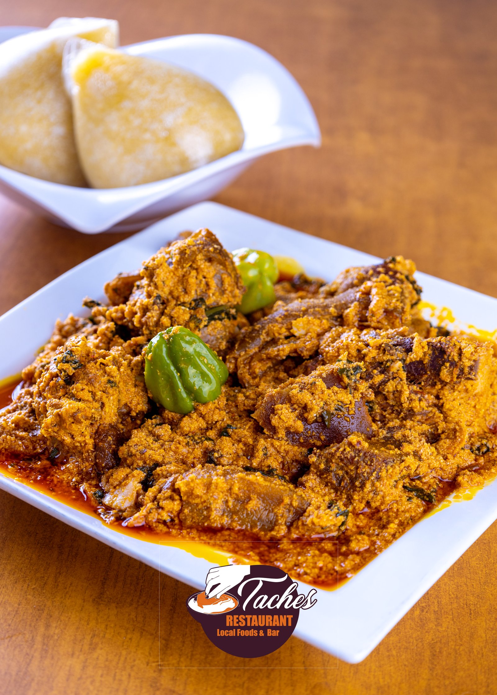 Egusi with Eba