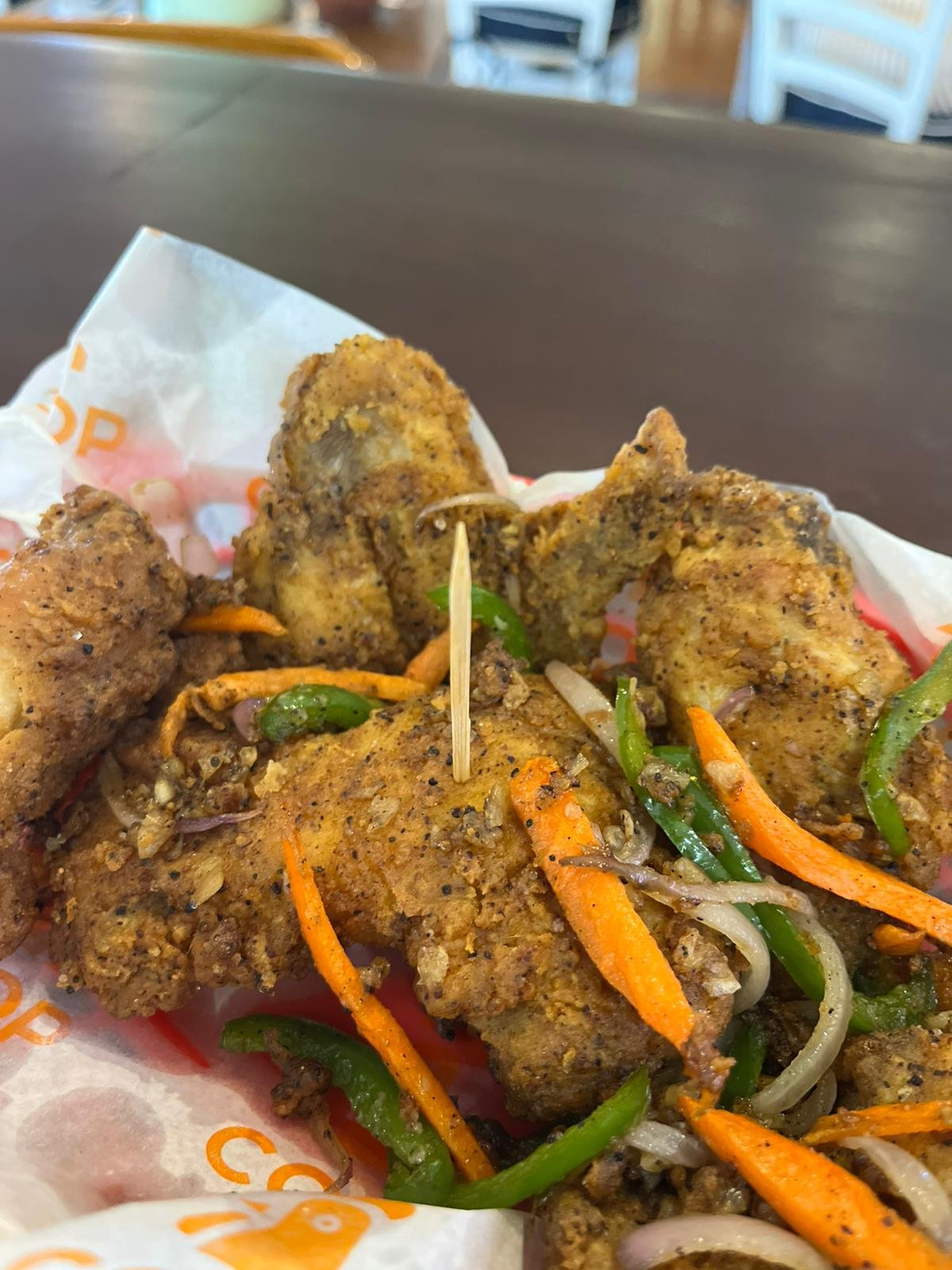 Salt & Pepper Wings (10 Pcs)